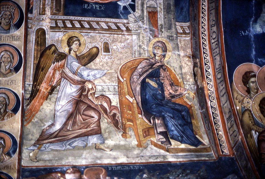 ანგელოზები ახარებენ, აუწყებენ, ამხნევებენ, განამტკიცებენ