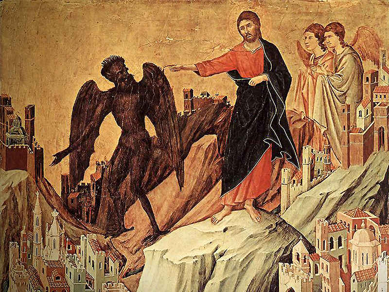 ანგელოზები ემსახურებიან ქრისტეს