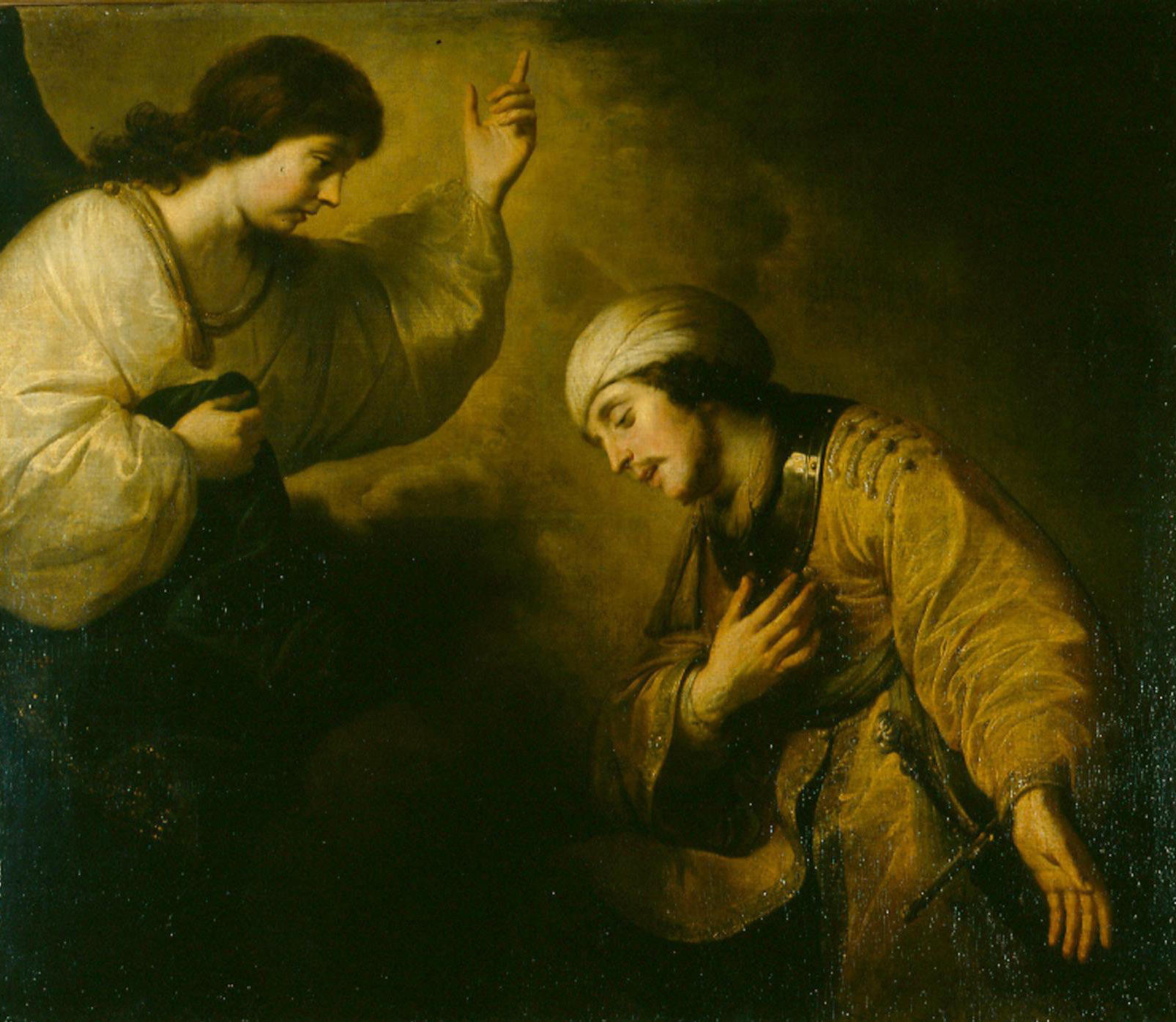 ანგელოზი ამზადებს წარმართს ქრისტეს მისაღებად