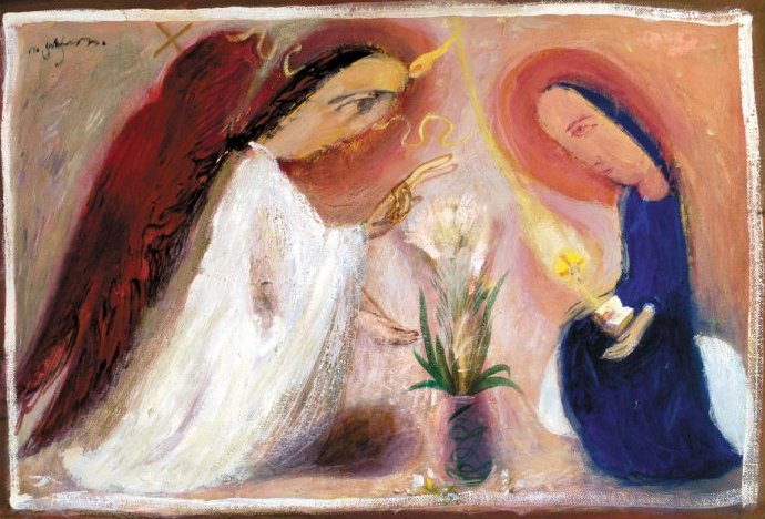 ანგელოზის კაცთან სტუმრობის შესახებ