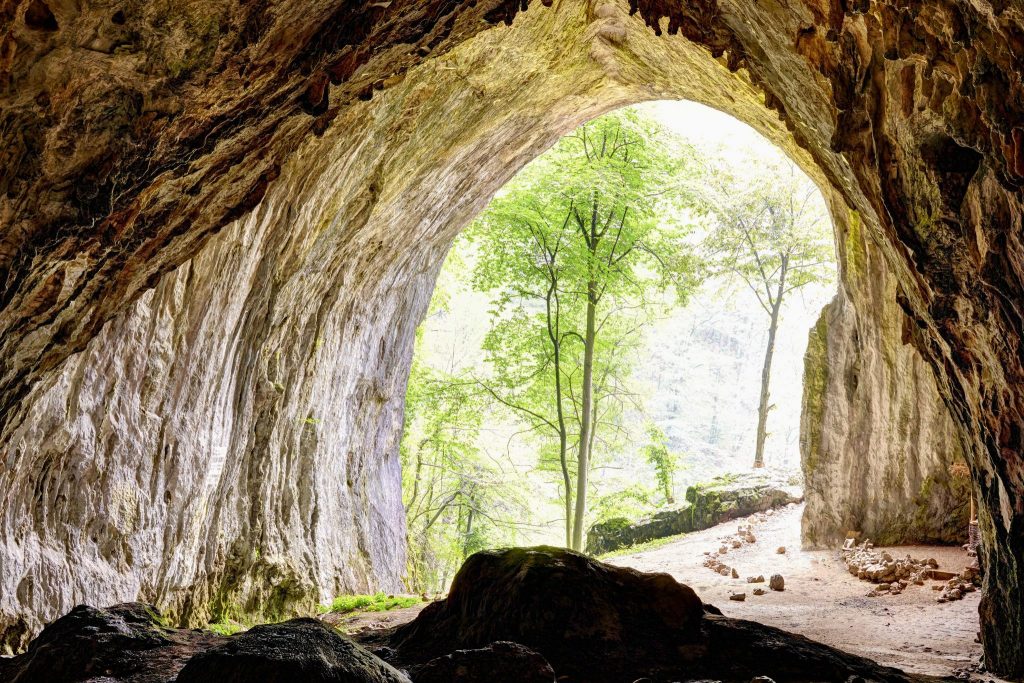 გამოქვაბული, მღვიმე - ღრმული კლდეში
