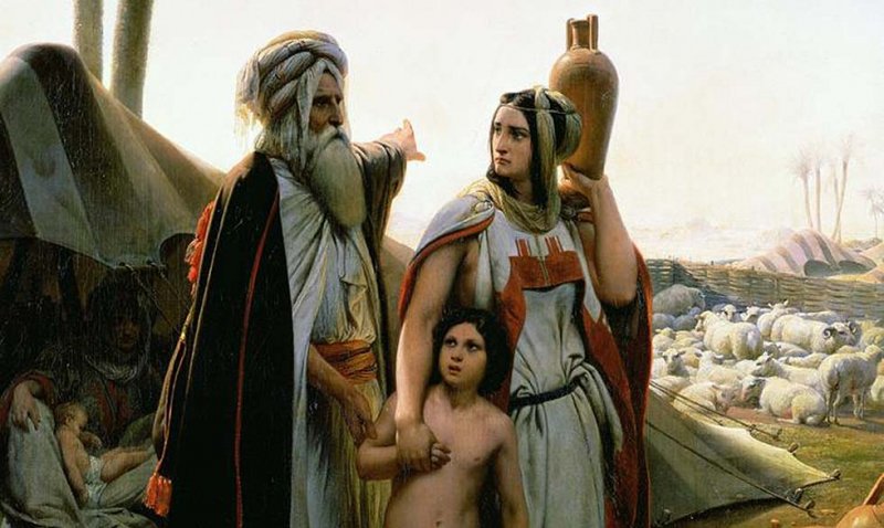 ისმაელი - ხორციელი ძე მტრობს ისააკს - აღთქმის ძეს