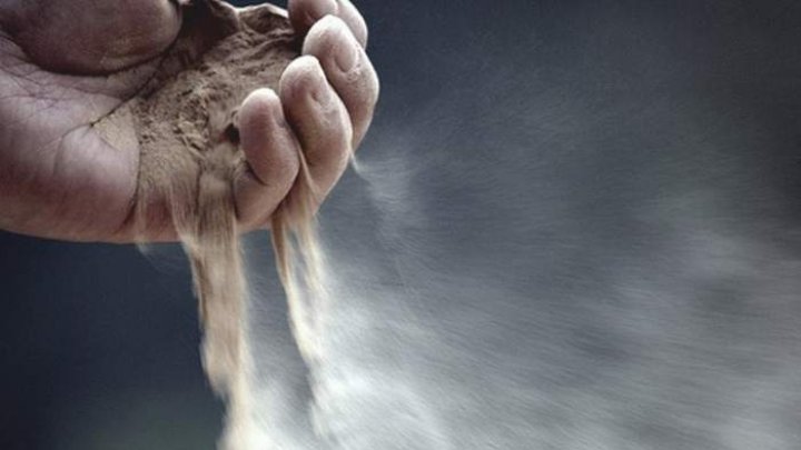 მტვრისგან ხარ აღებული და მტვერს დაუბრუნდები