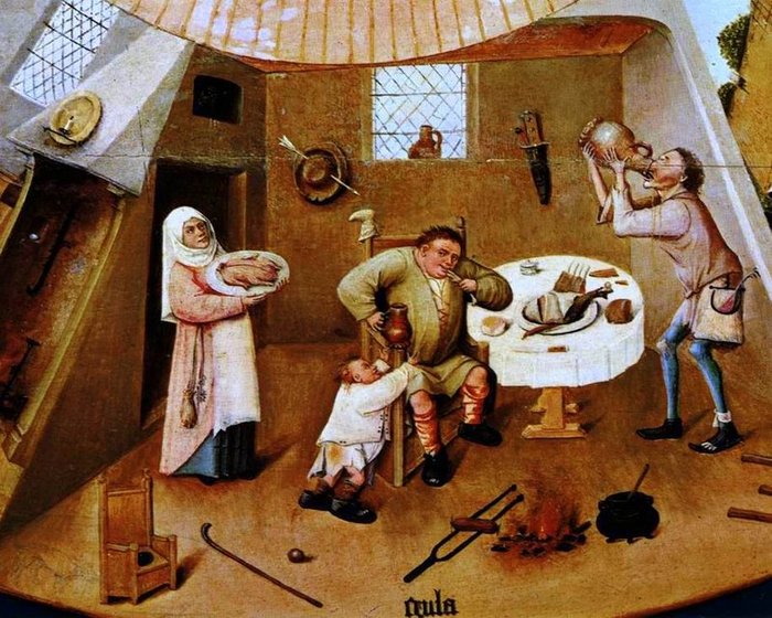 ნაყროვანების (საკვების გადამეტებით მიღების) სული