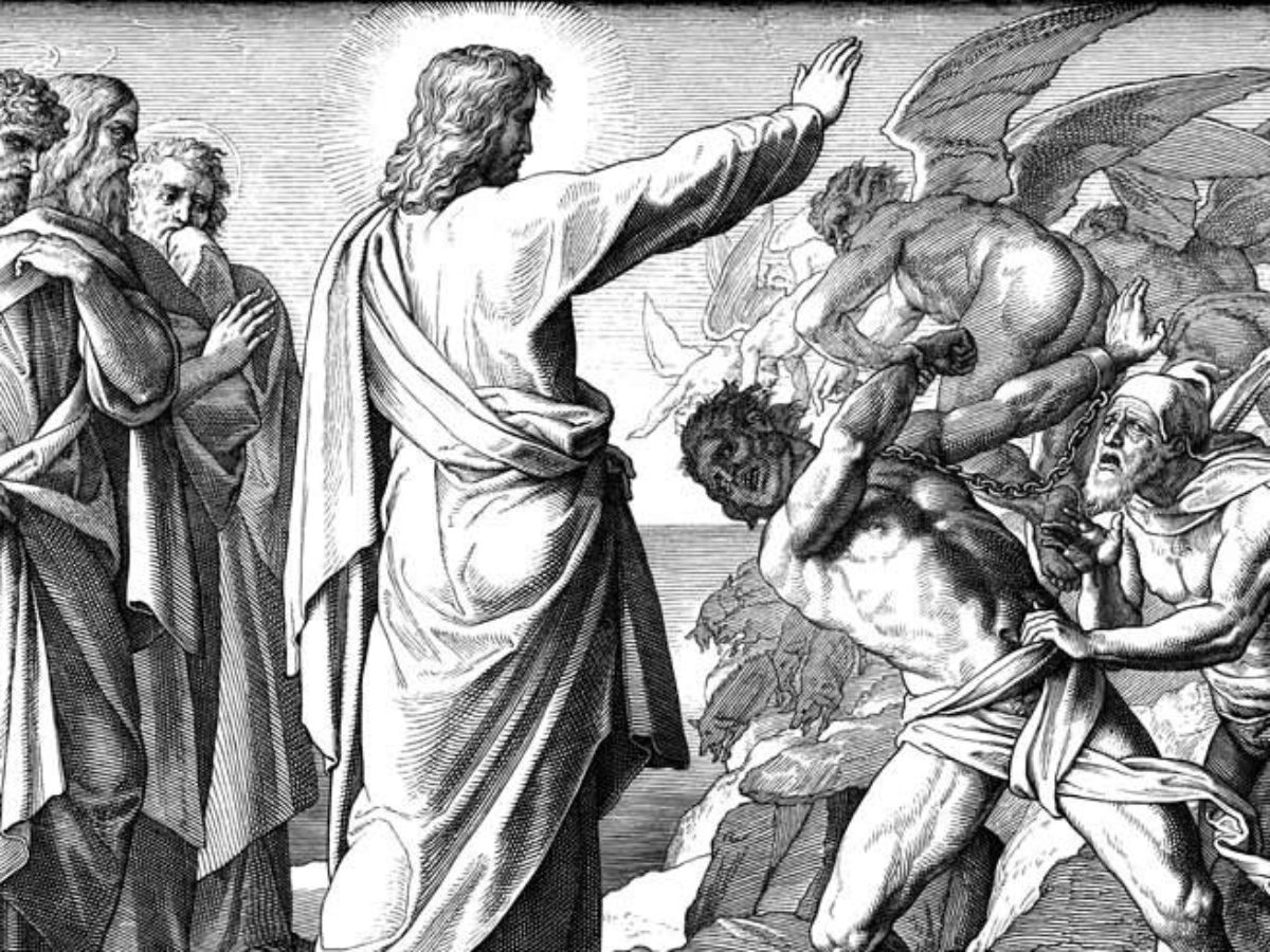 უწმიდური სულების განდევნის ხელმწიფება უფლისგანაა ნაბოძები