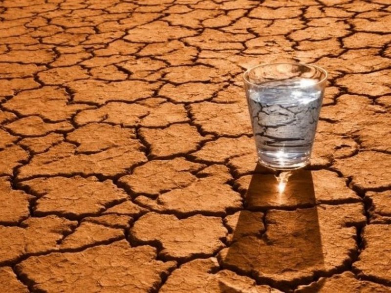 უწყლობა, წყლის დაღვრა შედარებულია სიკვდილთან