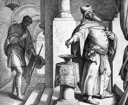 ვისაც გვერდით მდგომ მლოცველზე უფრო მართალი ჰგონია თავი